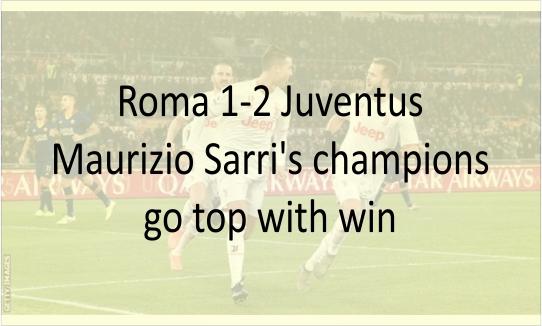 Roma 1-2 Juventus