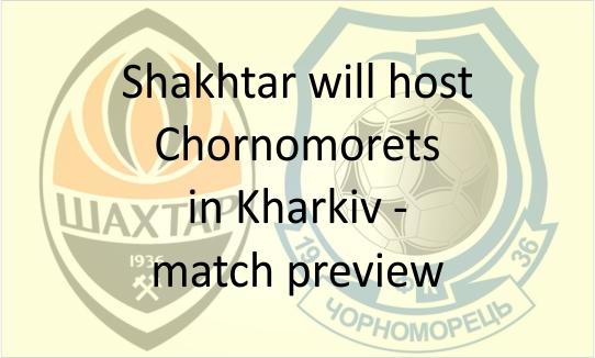 Shakhtar - Chornomorets