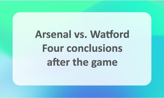 Arsenal v Watford