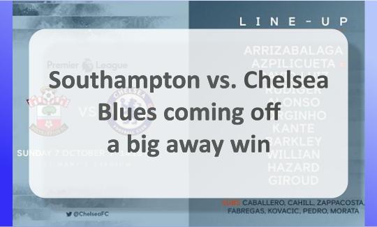 Southampton vs. Chelsea: 0:3