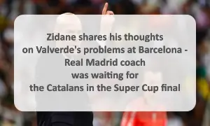 Zidane shares his thoughts