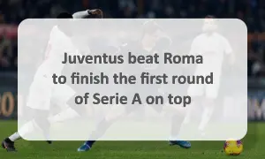 Juventus beat Roma