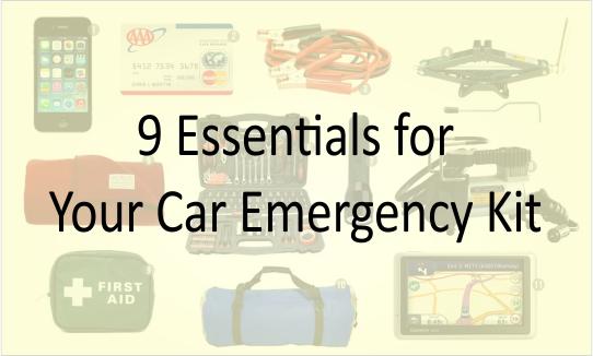 9 Essentials for Your Car Emergency Kit