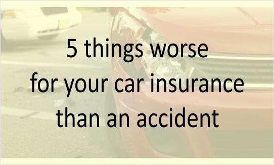 5 things for car insurance