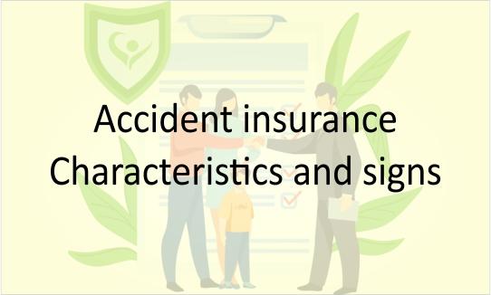 Accident insurance