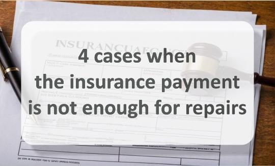 Cases of small insurance payment